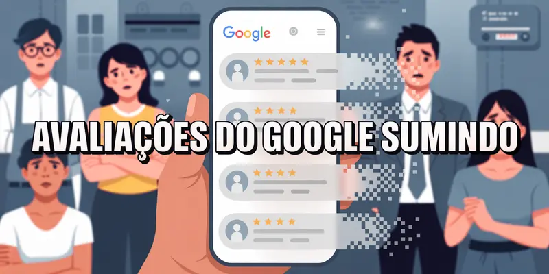 Avaliações do Google Sumindo? Entenda o Por Quê